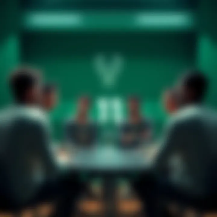 Bucks players and coaches in a meeting discussing the significance of the recent green score of 11 for their game performance.