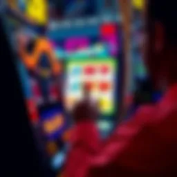 A player prepares to bet $125 on a Buffalo slot machine, filled with excitement and anticipation.