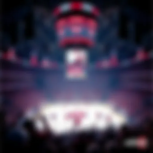 Fans celebrating the Capitals and Canadiens victories in a packed arena after recent NHL games