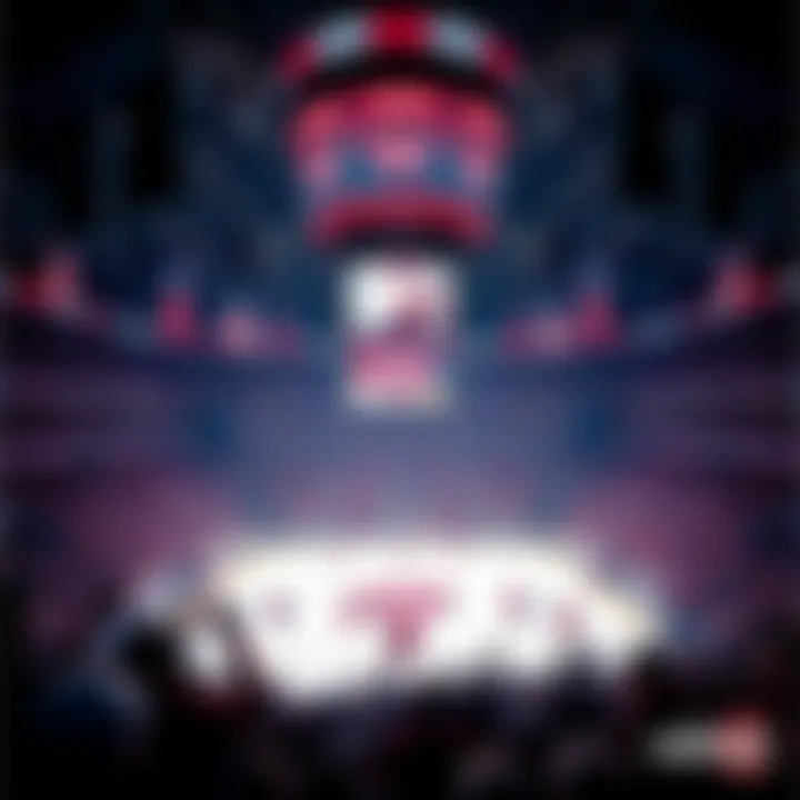 Fans celebrating the Capitals and Canadiens victories in a packed arena after recent NHL games