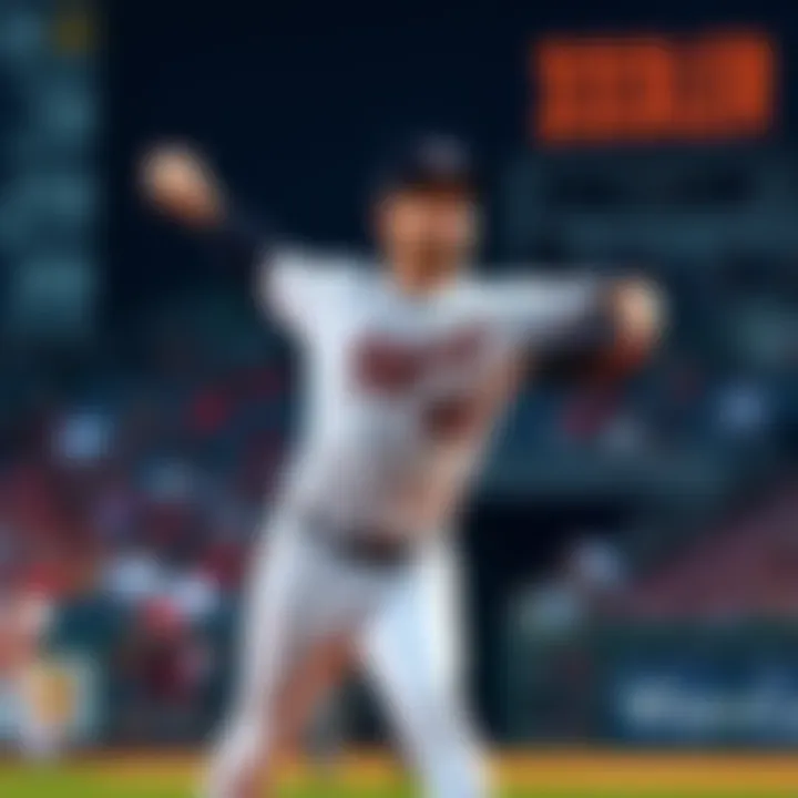 Casey Mize, Detroit Tigers pitcher, throwing a baseball during a game
