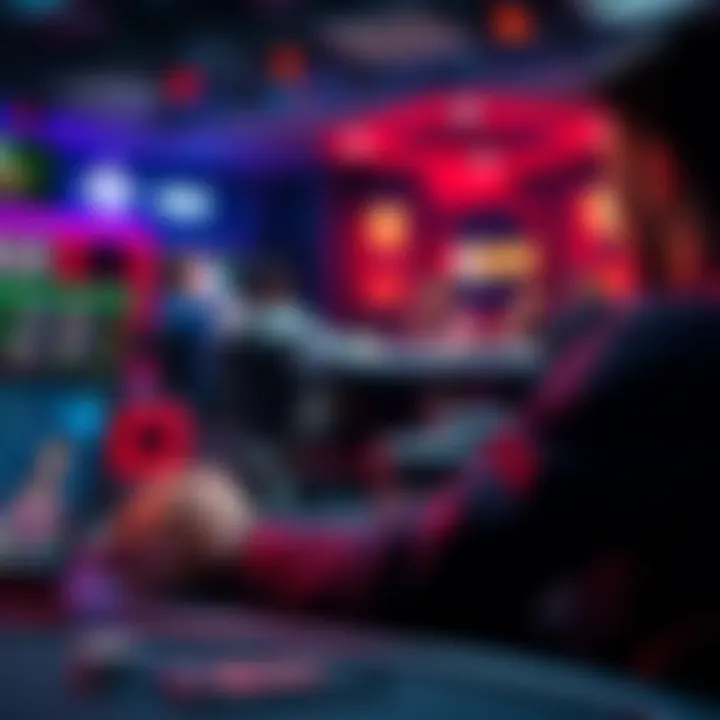 A player engaged in a cash game on a laptop, highlighting the Quick Fold feature and comparing the experience between iPad and PC.