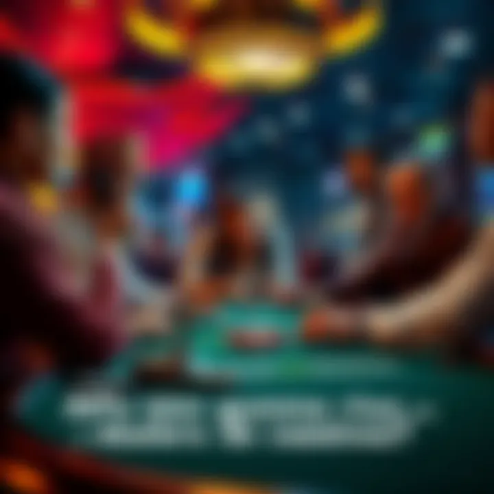 A tense interaction between casino dealers and APs at a gaming table, showcasing their complex relationship.