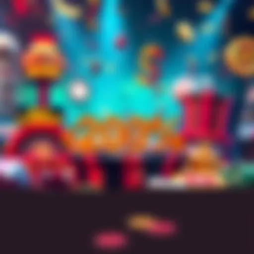 A collection of casino games showcasing various betting options and a 200% deposit bonus concept