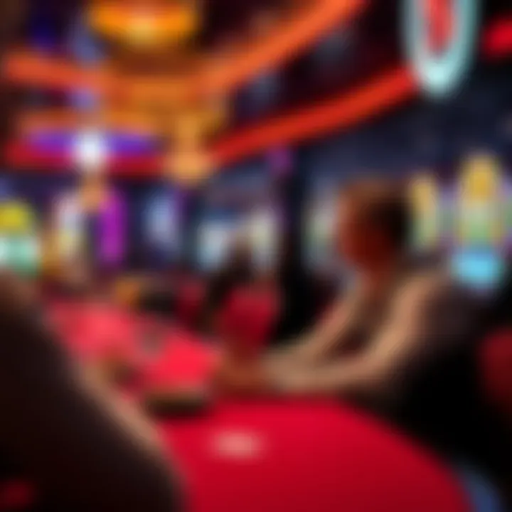 A player negotiating for a private table and complimentary meal at a casino in Indiana.