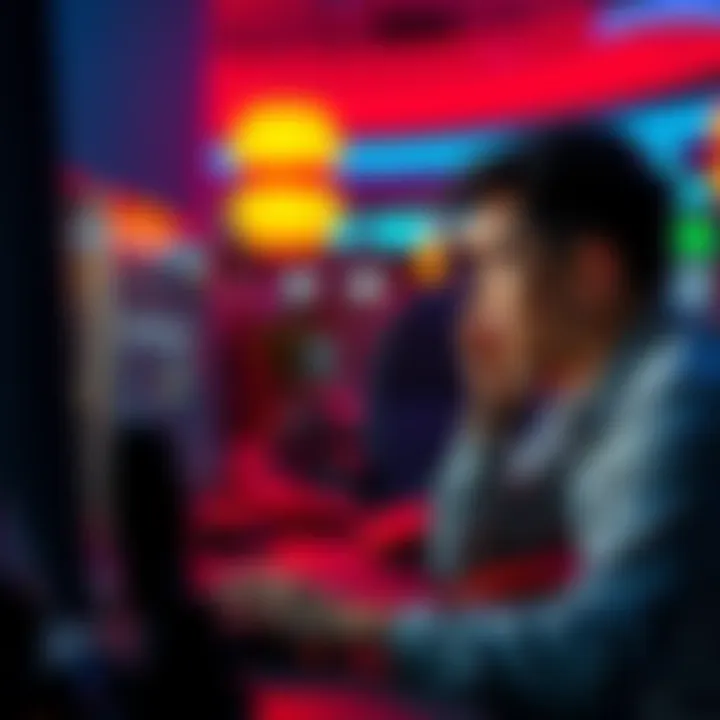 Casino Payment Concerns A worried person looking at a computer screen with questions about casino payments.
