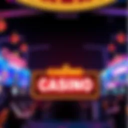 A graphic showing a casino sign being removed, representing the impact on players in online gaming.