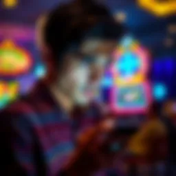 A person looking disappointed while reviewing casino promotions on a smartphone