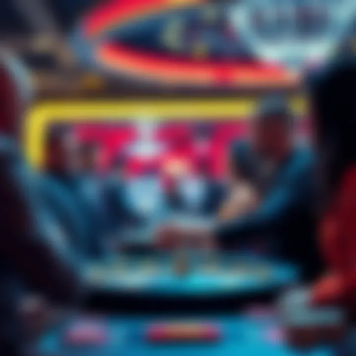 VIPs receiving rewards and comps at a casino