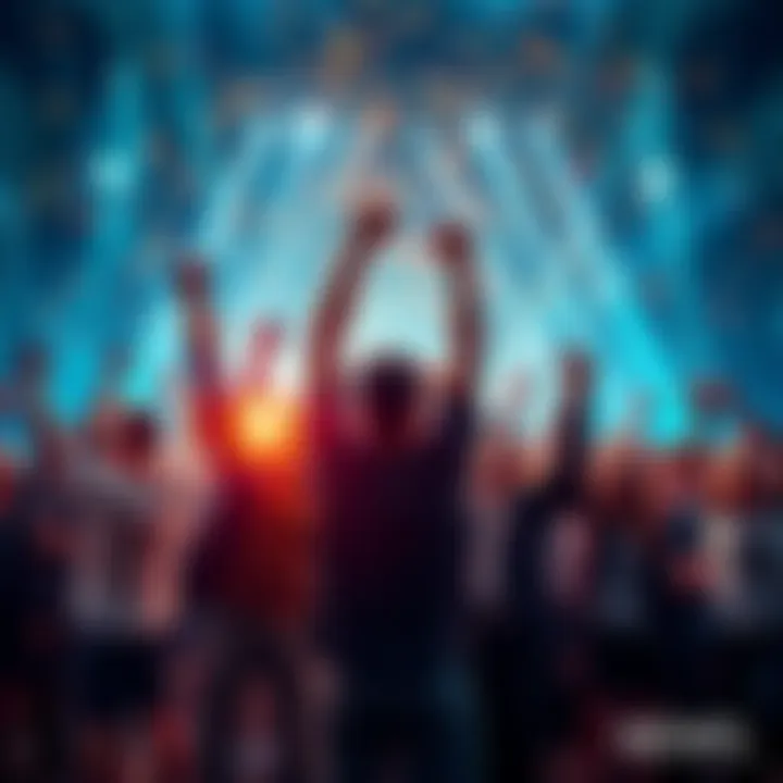 People celebrating a recent achievement with joy and excitement