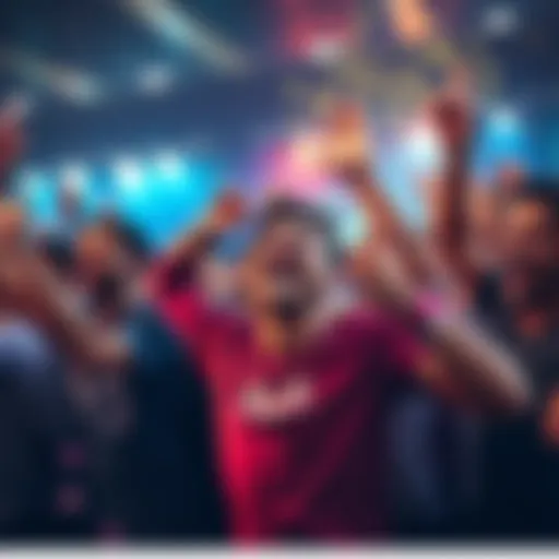 A group of happy people celebrating after winning a $2500 betting bonus