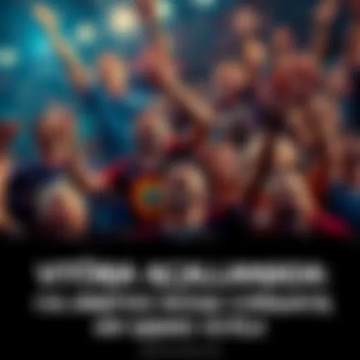 Celebration of Victory Group of people celebrating a victory with cheers and smiles, displaying excitement and joy