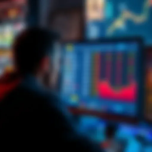 Changes in Betting Odds A person looking at a betting website with fluctuating odds on a computer screen