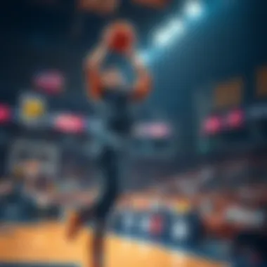 Chet Holmgren attempts a putback shot during a basketball game