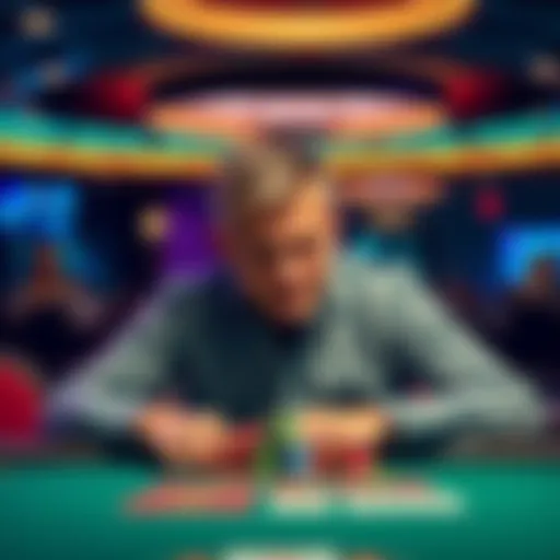 Chris Skinner announces his resignation as ambassador, looking regretful at a poker table.