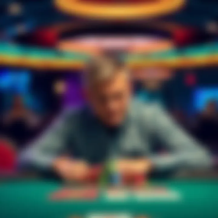 Chris Skinner announces his resignation as ambassador, looking regretful at a poker table.