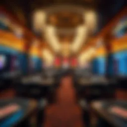 A view of the Resorts World Las Vegas poker room with closed signs on tables, symbolizing its upcoming closure.