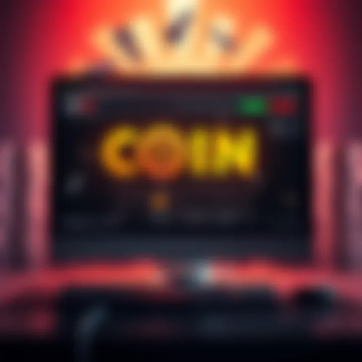 A computer screen showing a broken Coin Poker interface with negative reviews highlighted.