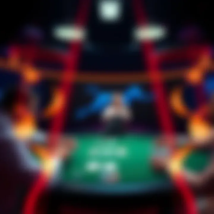 Screenshot of a Coin Poker game showing players at the table and cards in play.