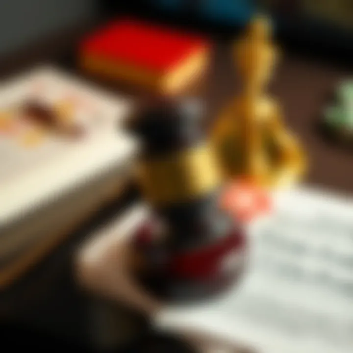 A gavel on a desk with legal documents about CoinPoker's status in the US in 2025