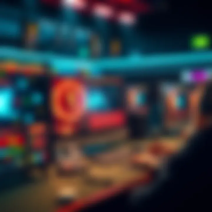 A digital representation of a poker game with security symbols and a person using a computer, highlighting detection failures.