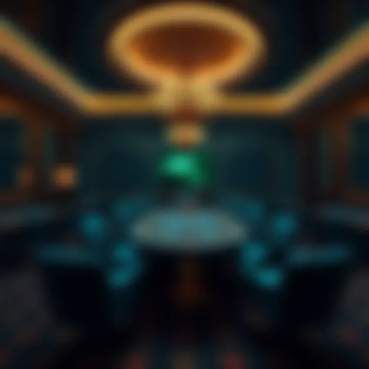 A cozy poker room with plush seating and soft lighting at MGM Grand Las Vegas, where players enjoy their games comfortably.