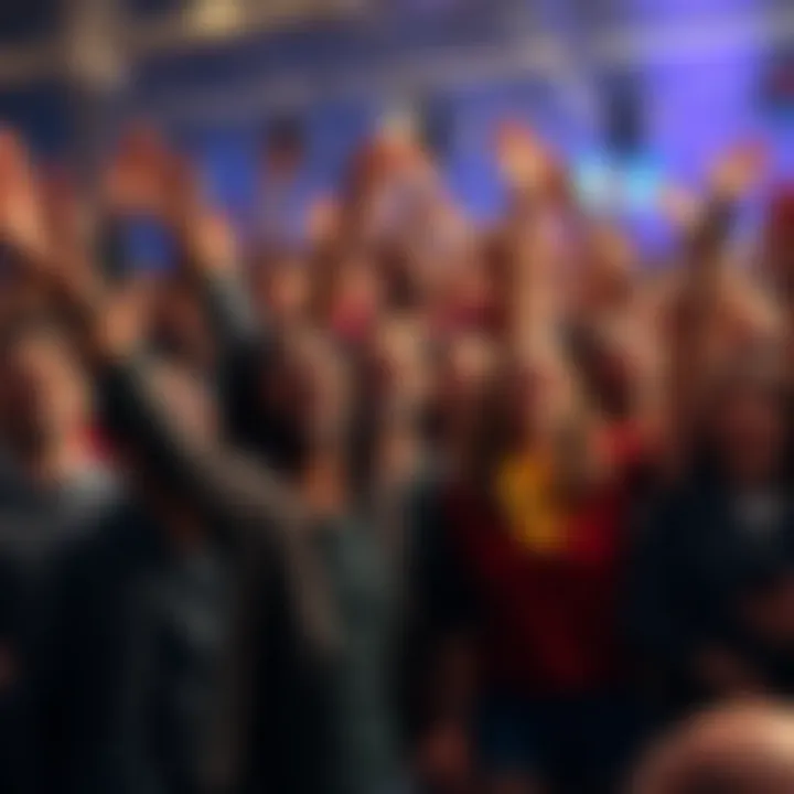 A diverse group of people celebrating the chance to win large amounts from small bets, showing enthusiasm for a new betting possibility