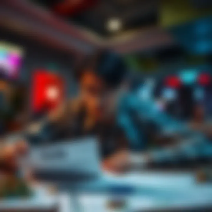 A worried person looking at their FanDuel account balance with tax forms on the table