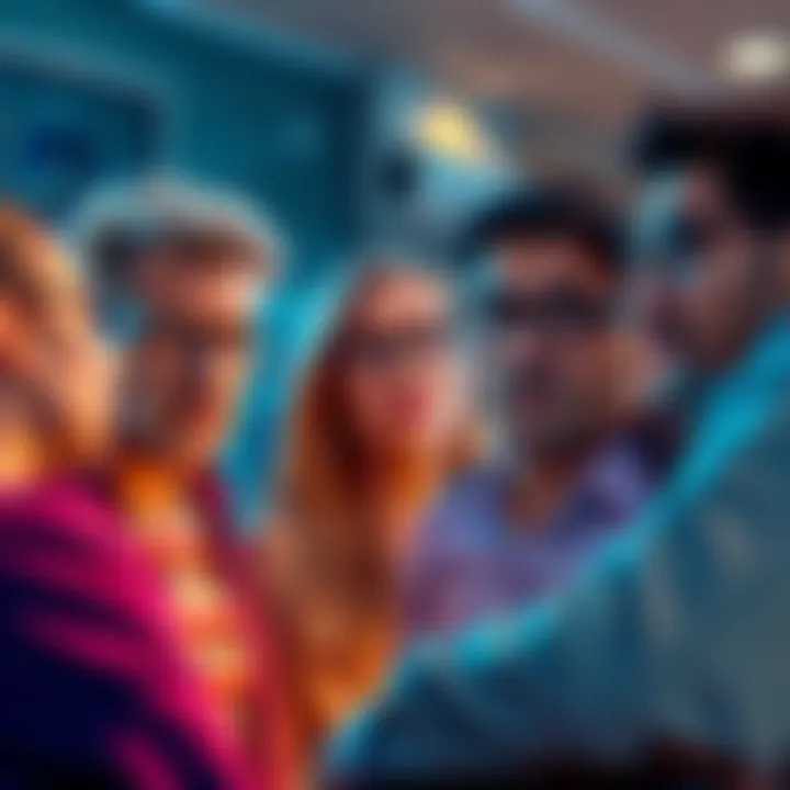 A group of people discussing issues regarding monthly bonuses in a Telegram chat, showing expressions of worry and confusion.