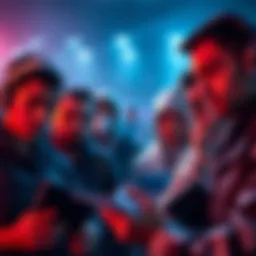 Players looking at their accounts with worried expressions, discussing the missing CHP bonuses