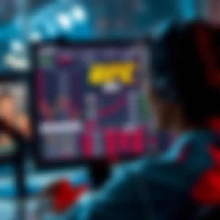 Confusion about betting terms A person looking at a computer screen displaying betting statistics and UFC fight information, showing confusion about Total Strikes