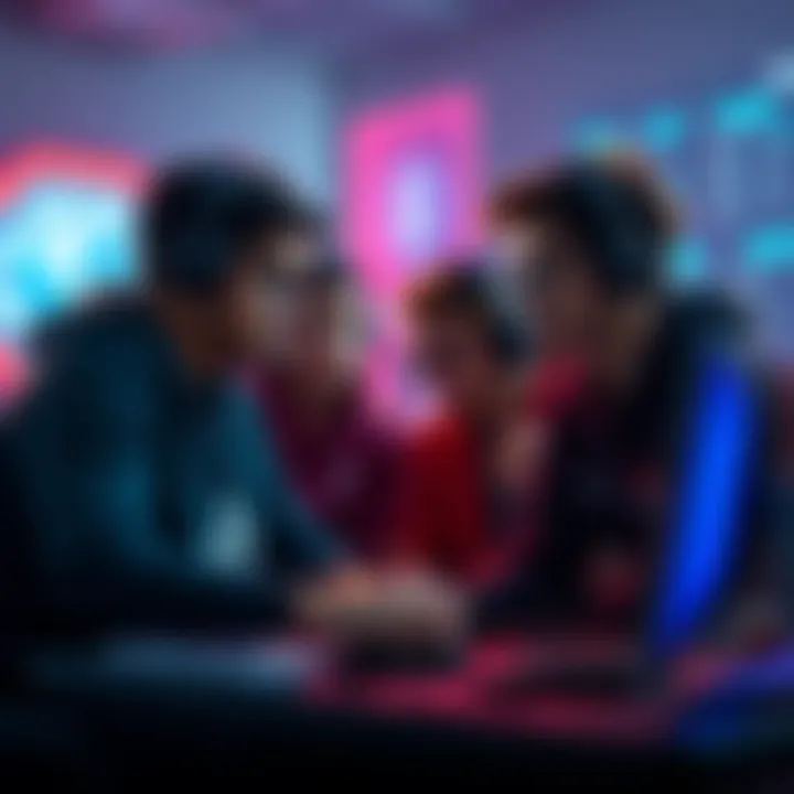 Controversial player stats A group of gamers discussing the issue of players accumulating unnecessary stats in competitive gaming.