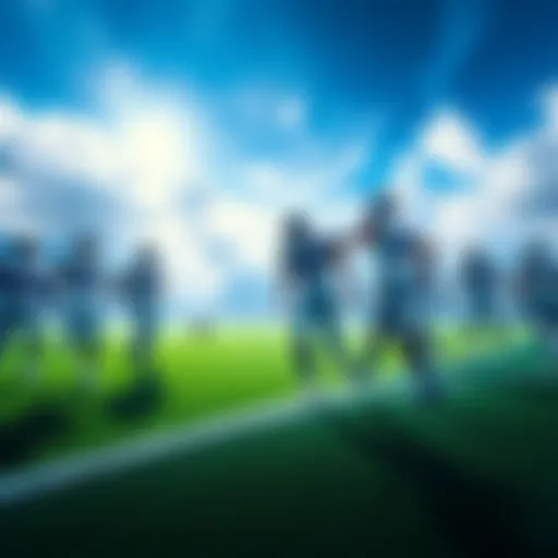 A dynamic game scene showing Cowboys players on the field, showcasing teamwork and excitement during the 2025 season