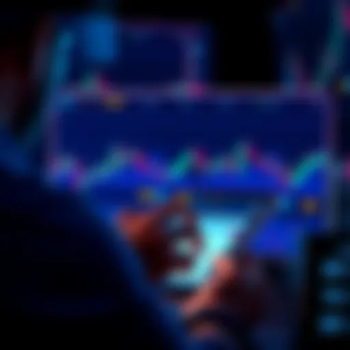 A person reviewing cryptocurrency charts with a calendar marked for bonus dates.