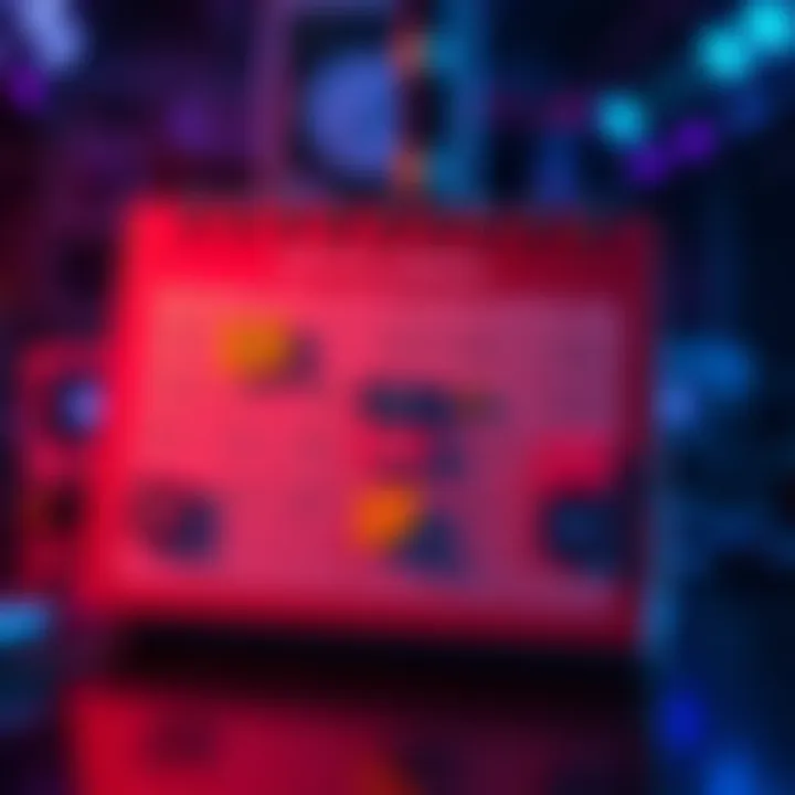 A colorful calendar with monthly events related to cryptocurrency marked on it, symbolizing the push for a fixed schedule in crypto community events.