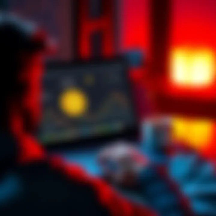 A person looking frustrated while trying to withdraw cryptocurrency on a laptop with a digital wallet open on the screen