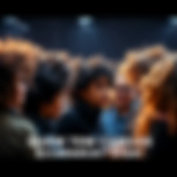 Group of people showcasing different curly hairstyles and sharing experiences