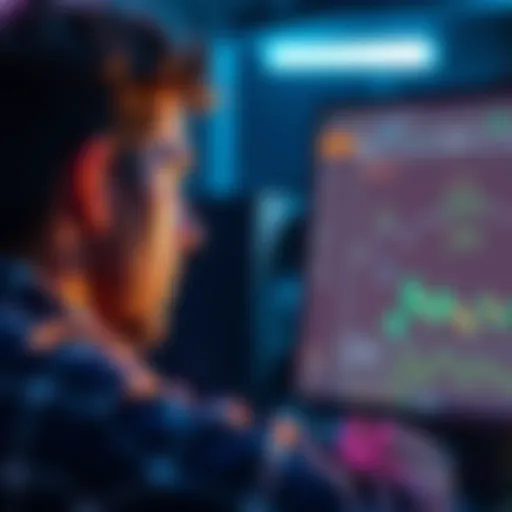 A person looking frustrated at a computer screen while trying to save app settings