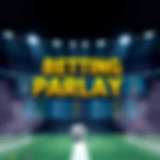 A graphic showing top betting parlays with odds and tips for maximizing winnings.