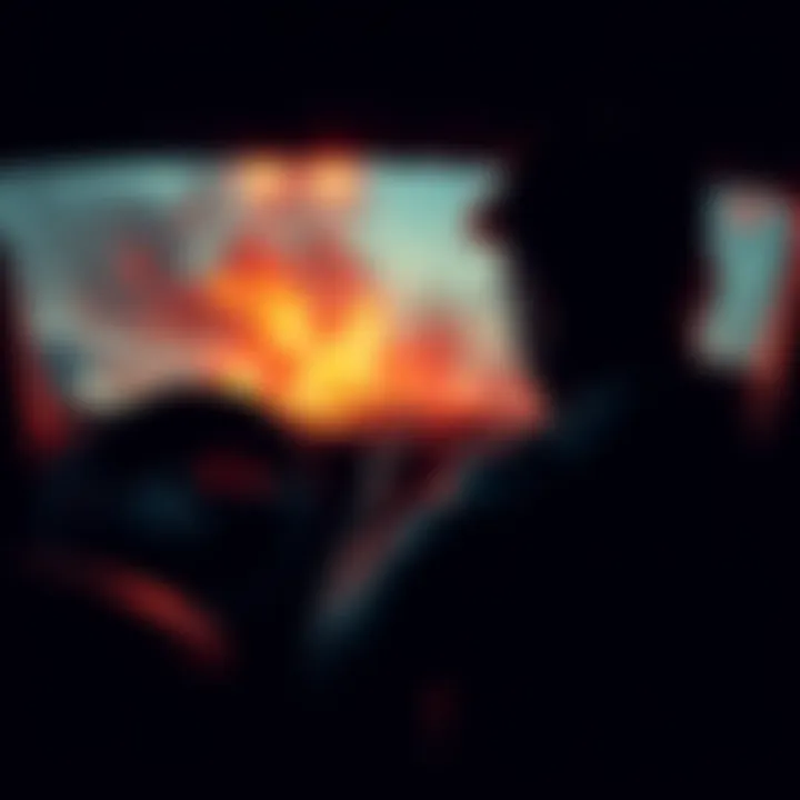 A frustrated driver looks at a new car with visible dents, symbolizing anger and the desire for revenge.