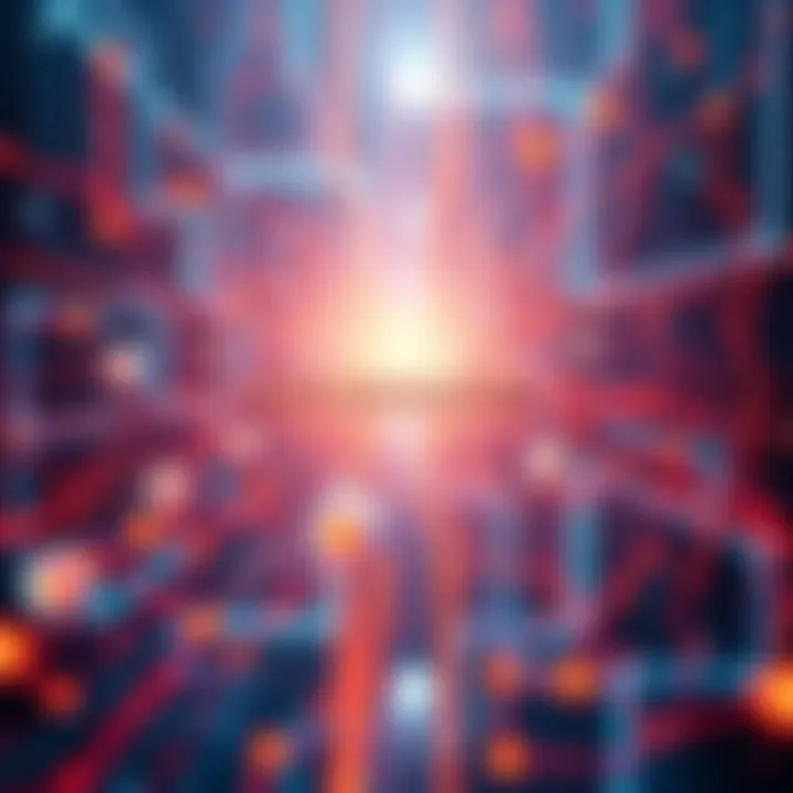 Data Revolution in 2026 An abstract representation of data trends and technology innovations shaping the future in 2026.