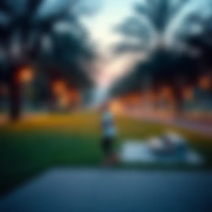 A person jogging in a park, showcasing strong determination and focus on their goals