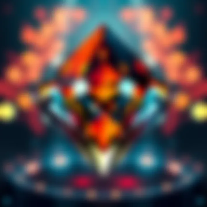 A diamond shape symbolizing the Diamond Strategy in business, showcasing its effectiveness in various sectors.