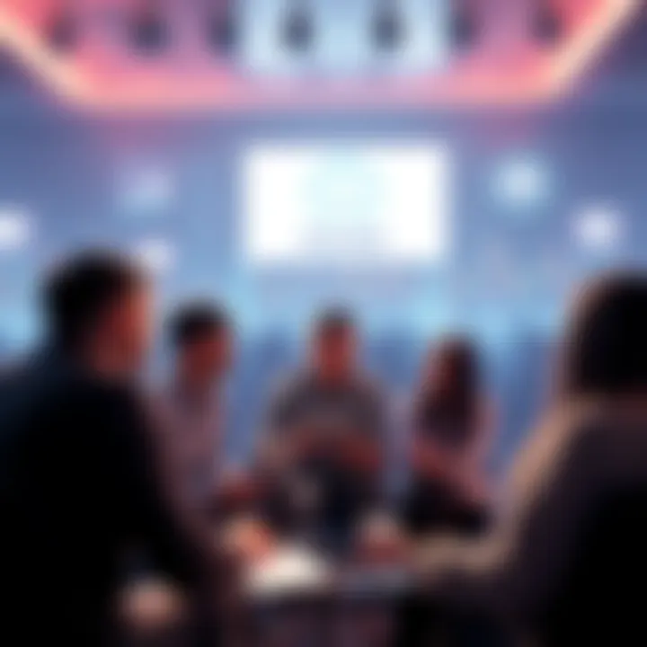 A group of people engaged in a discussion on Discord, sharing investment tips and strategies