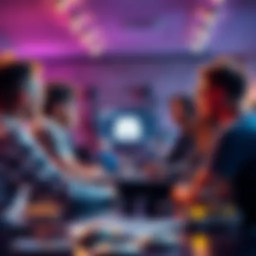A group of people engaged in a discussion about earning money on Discord, sharing tips and success stories