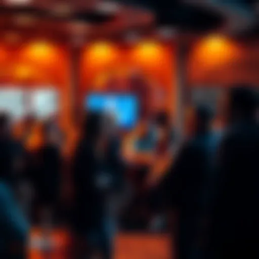 People sharing their thoughts in a lively discussion setting