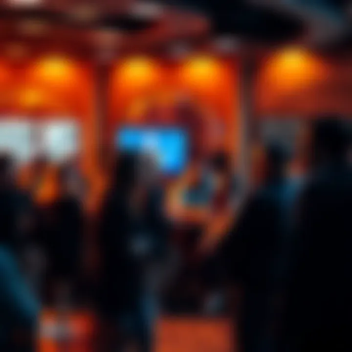 People sharing their thoughts in a lively discussion setting