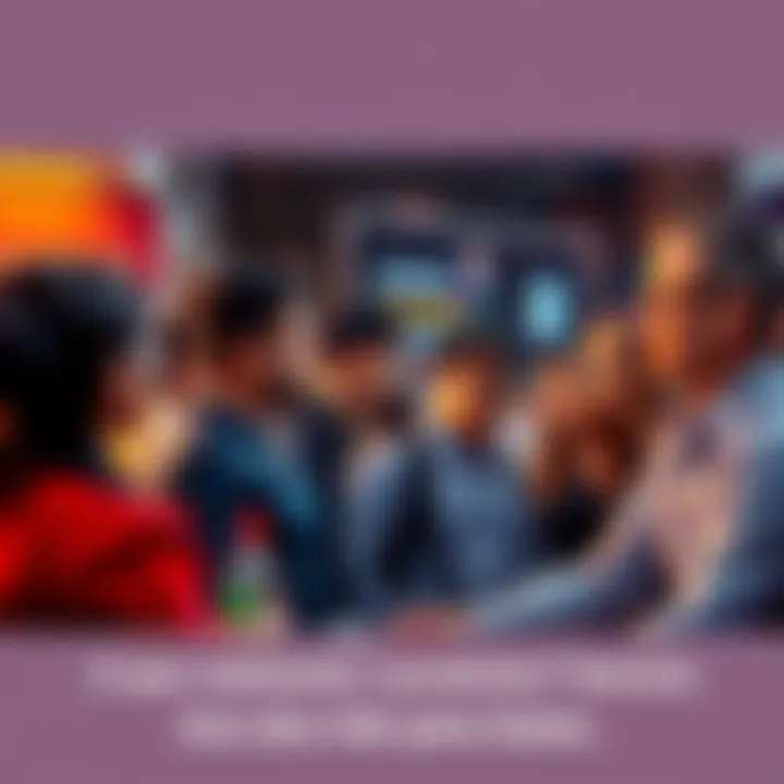 Group of people engaged in a heated discussion about recent events and opinions