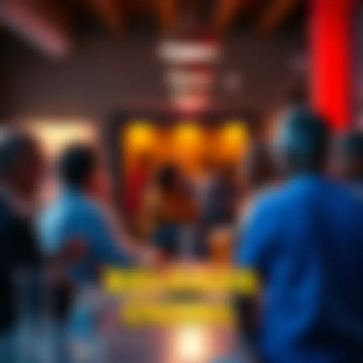 People discussing the impacts of the end of reloads in a community setting