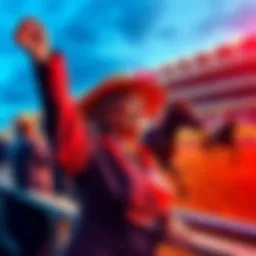 Donna Brothers waves goodbye at the Kentucky Derby after 26 years of coverage